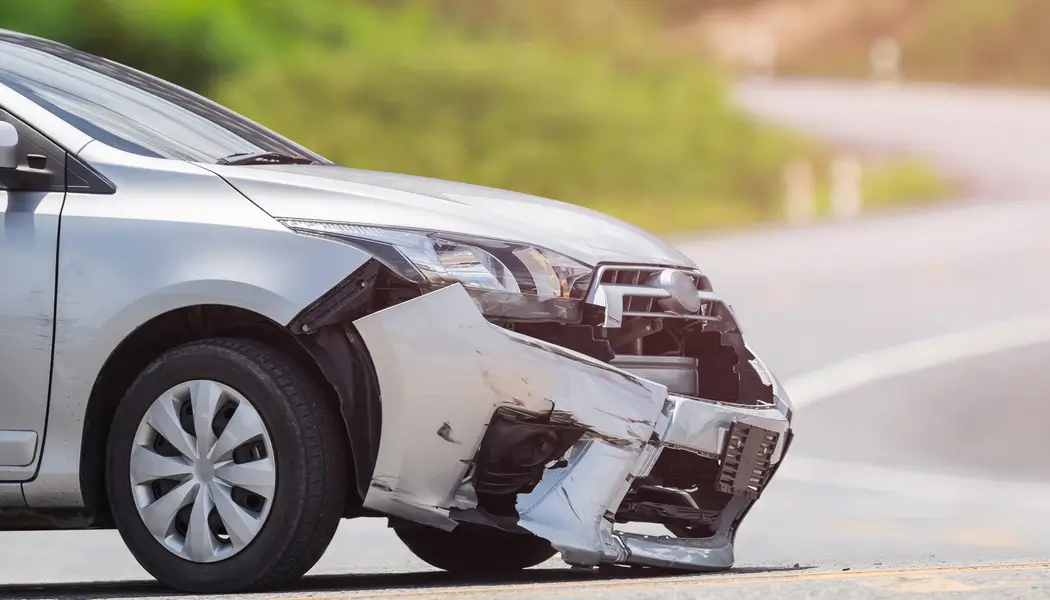 front-silver-car-get-damaged-by-crash-accident-road-in-georgia-2